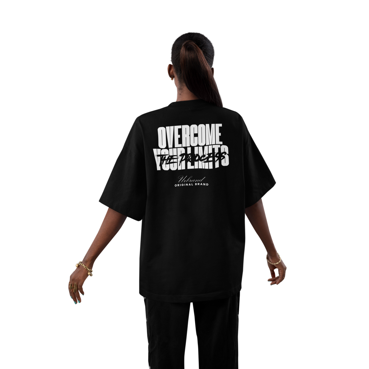 CAMISETA OVERSIZED PREMIUM OVERCOME THE PROCESS