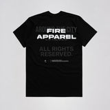 Camiseta Fire Radial Noise Preta