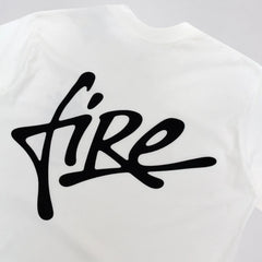 Camiseta Fire Fresh Tag Off White