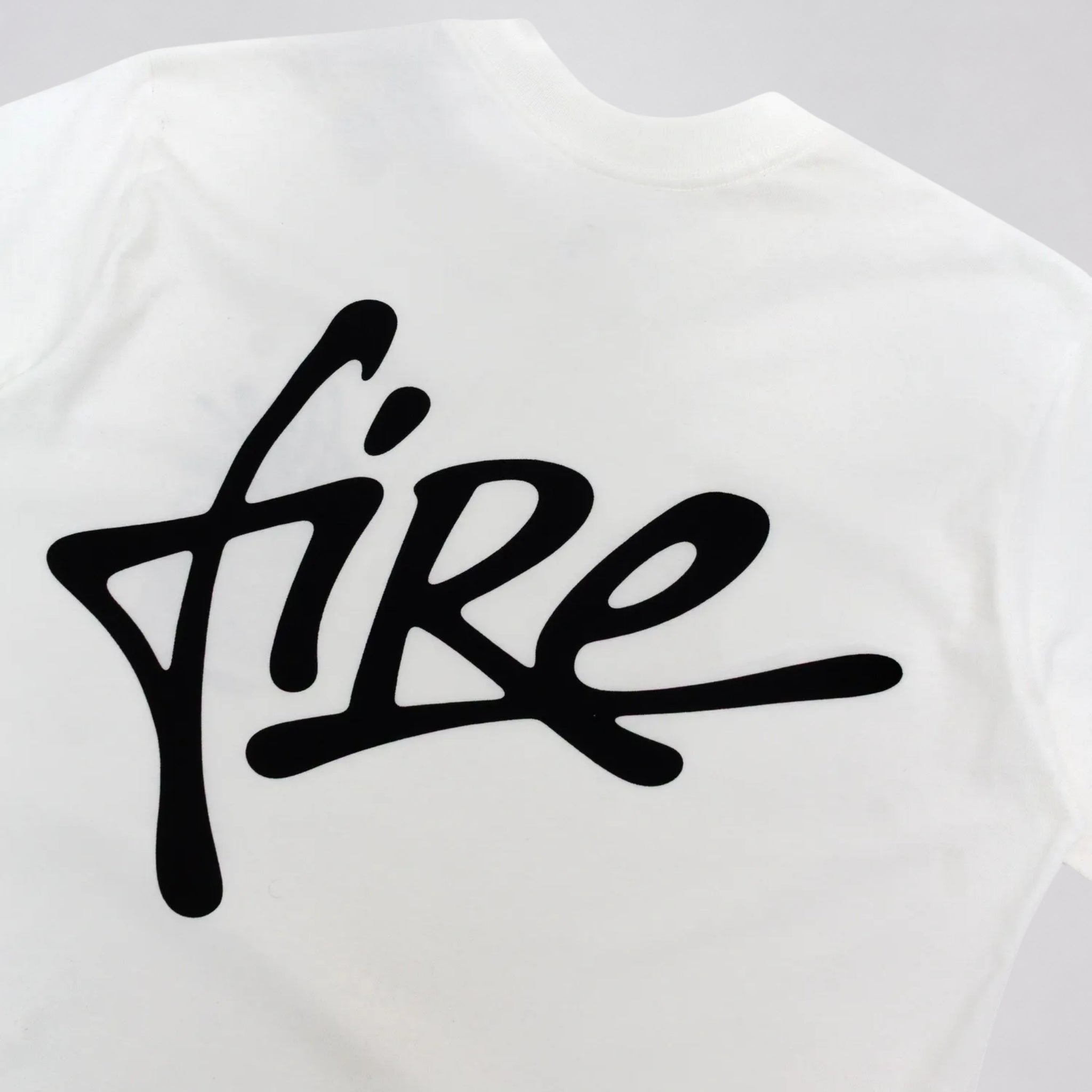 Camiseta Fire Fresh Tag Off White
