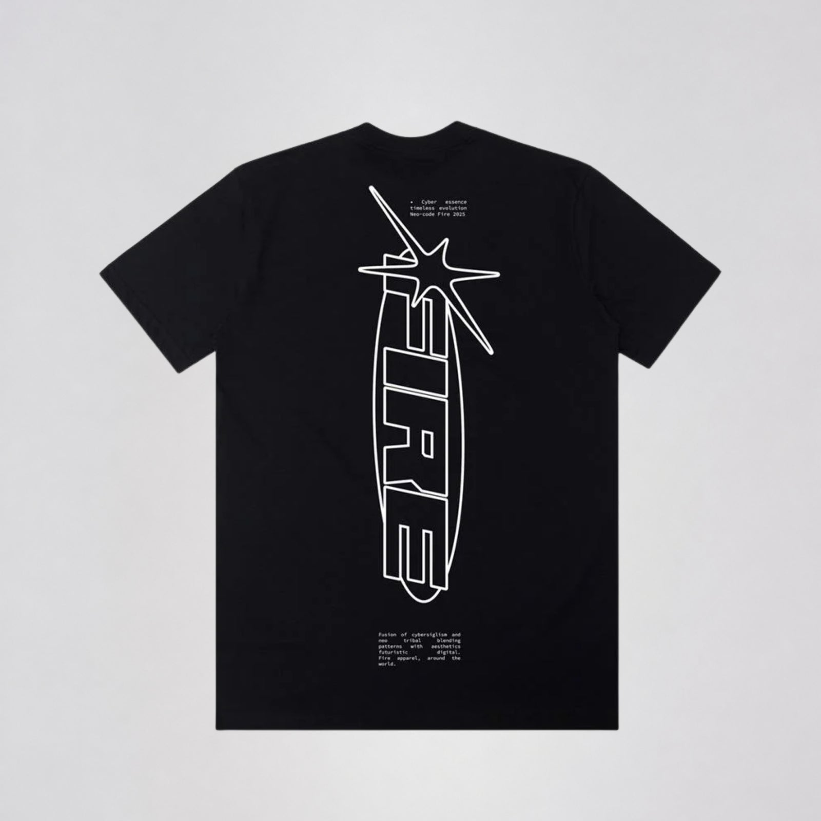 Camiseta Fire Cyber Essence Preta
