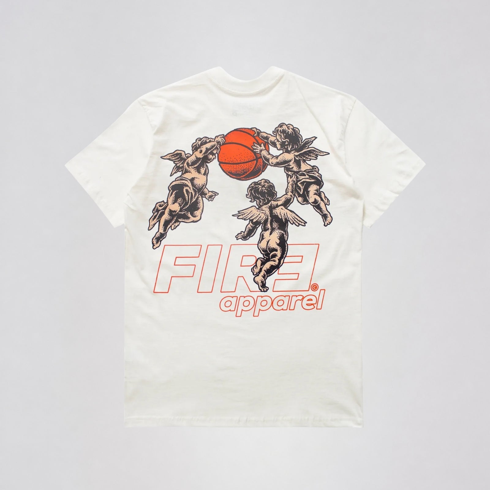 Camiseta Fire Three Angels Off White