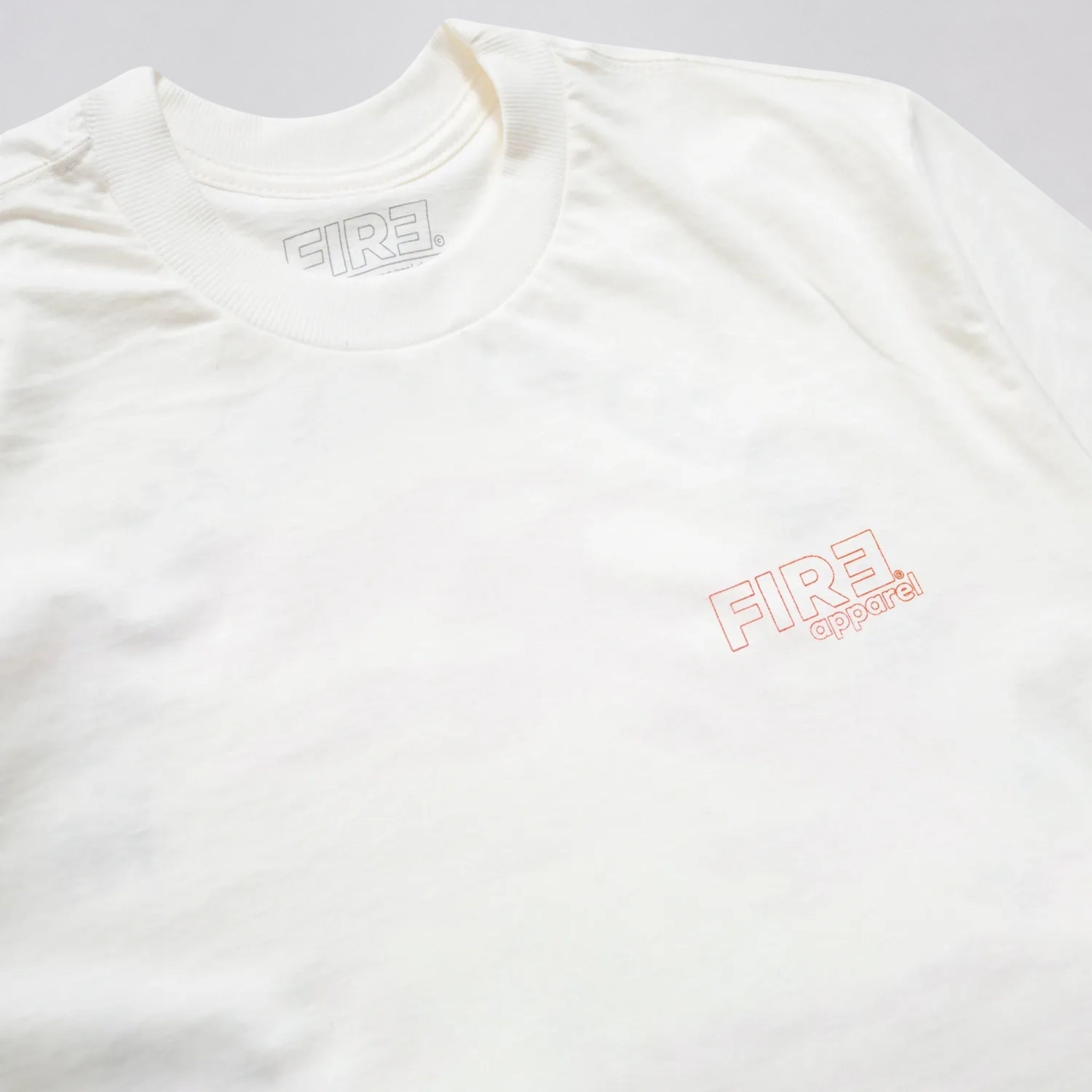 Camiseta Fire Three Angels Off White