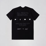Camiseta Fire Essential Design Preta