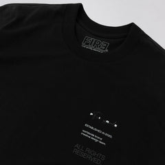 Camiseta Fire Essential Design Preta