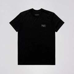 Camiseta Fire Dripped Grey Letter Preta