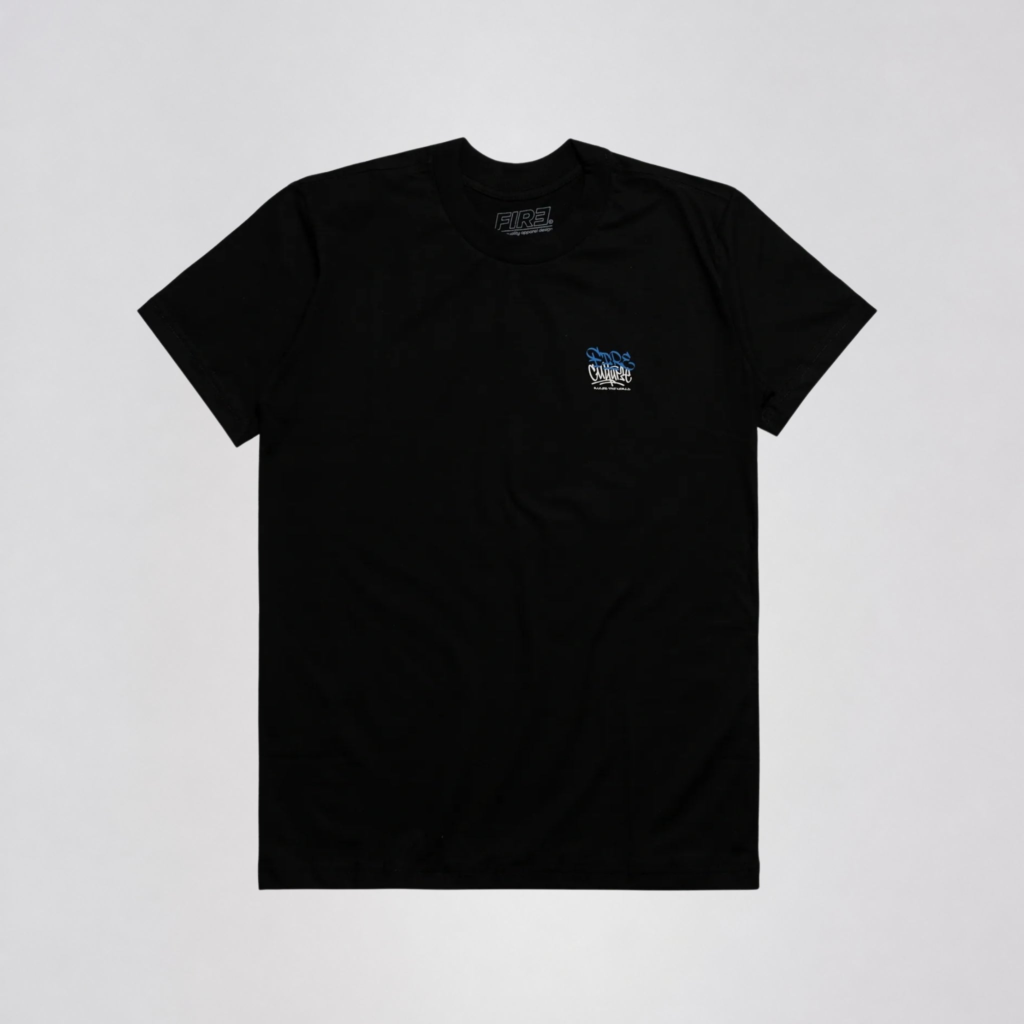 Camiseta Fire Calligraffiti Preta