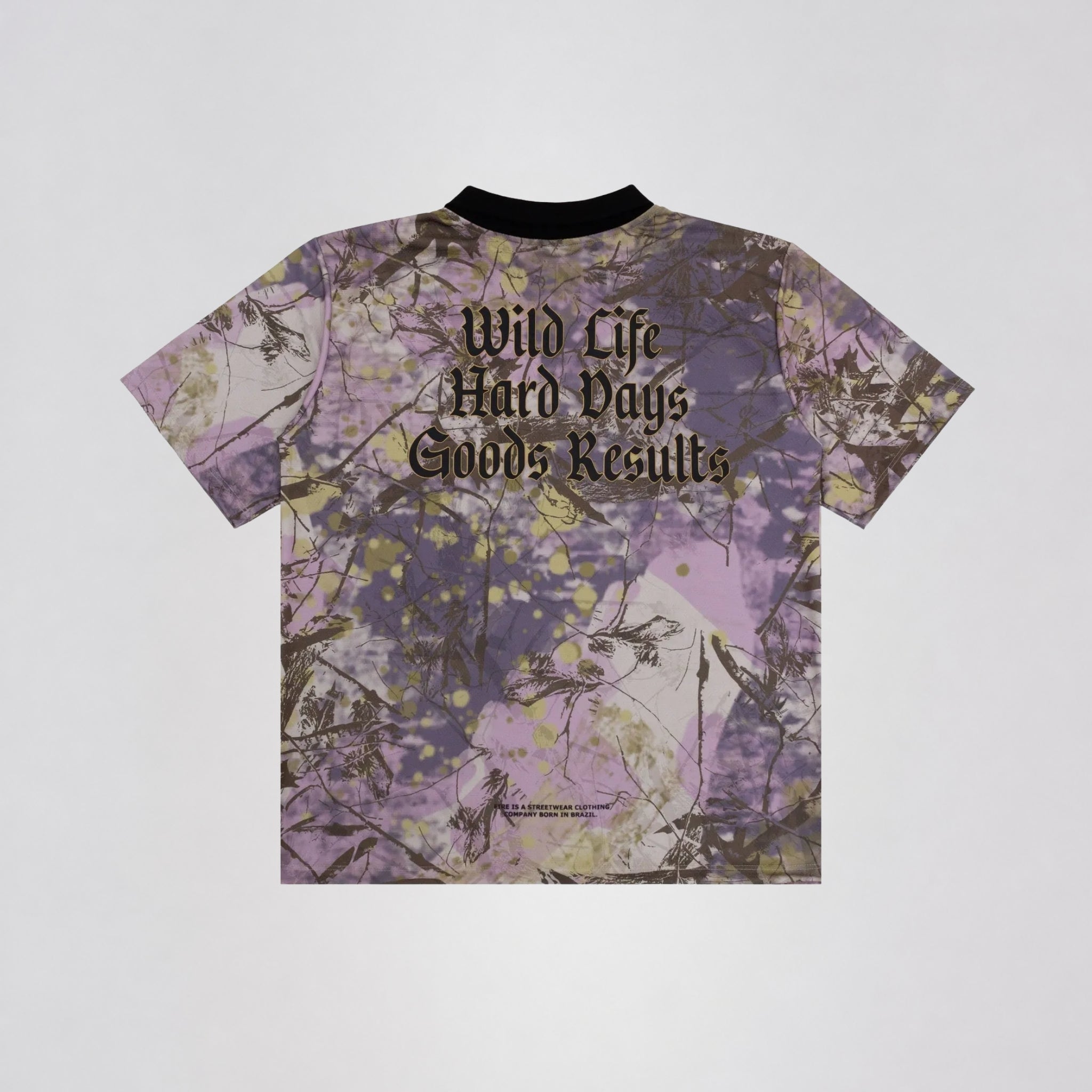 Camisa Polo Fire Wild Life Jersey Real Tree Estampada