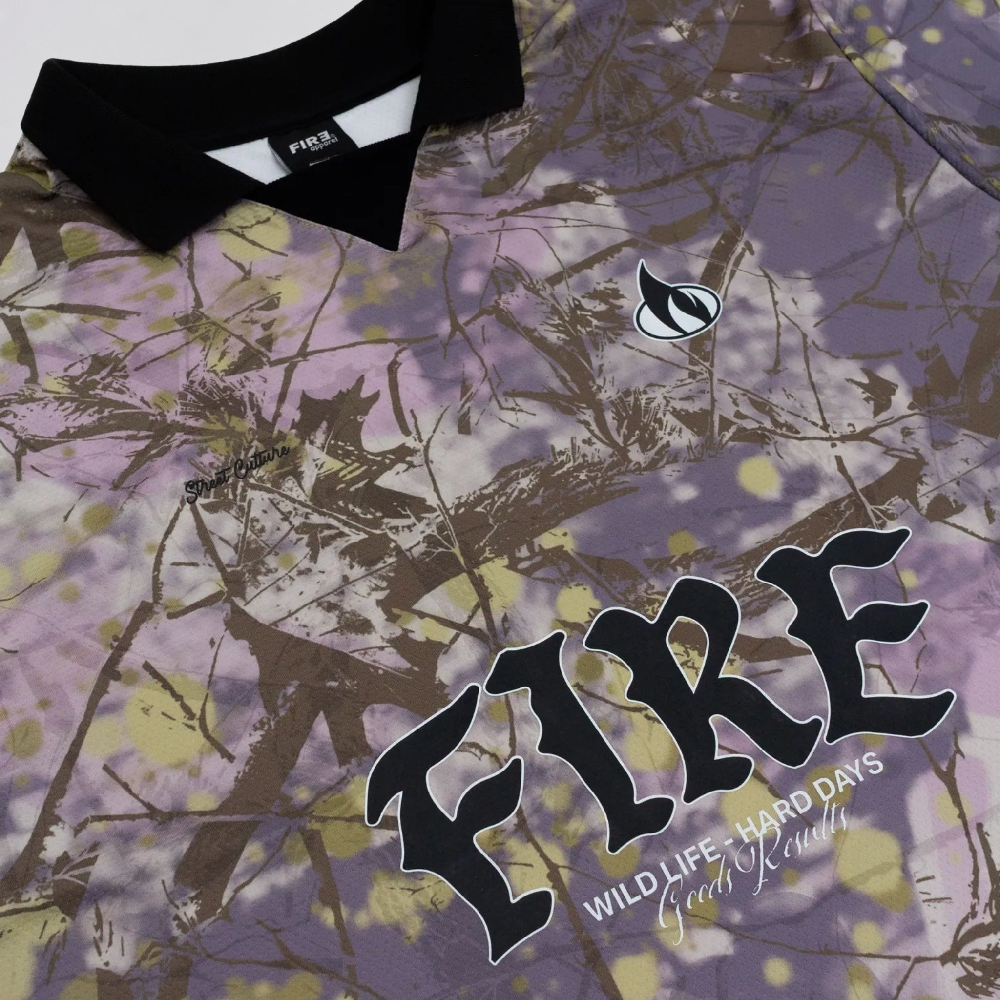 Camisa Polo Fire Wild Life Jersey Real Tree Estampada