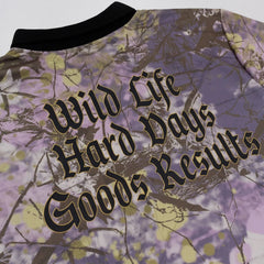 Camisa Polo Fire Wild Life Jersey Real Tree Estampada