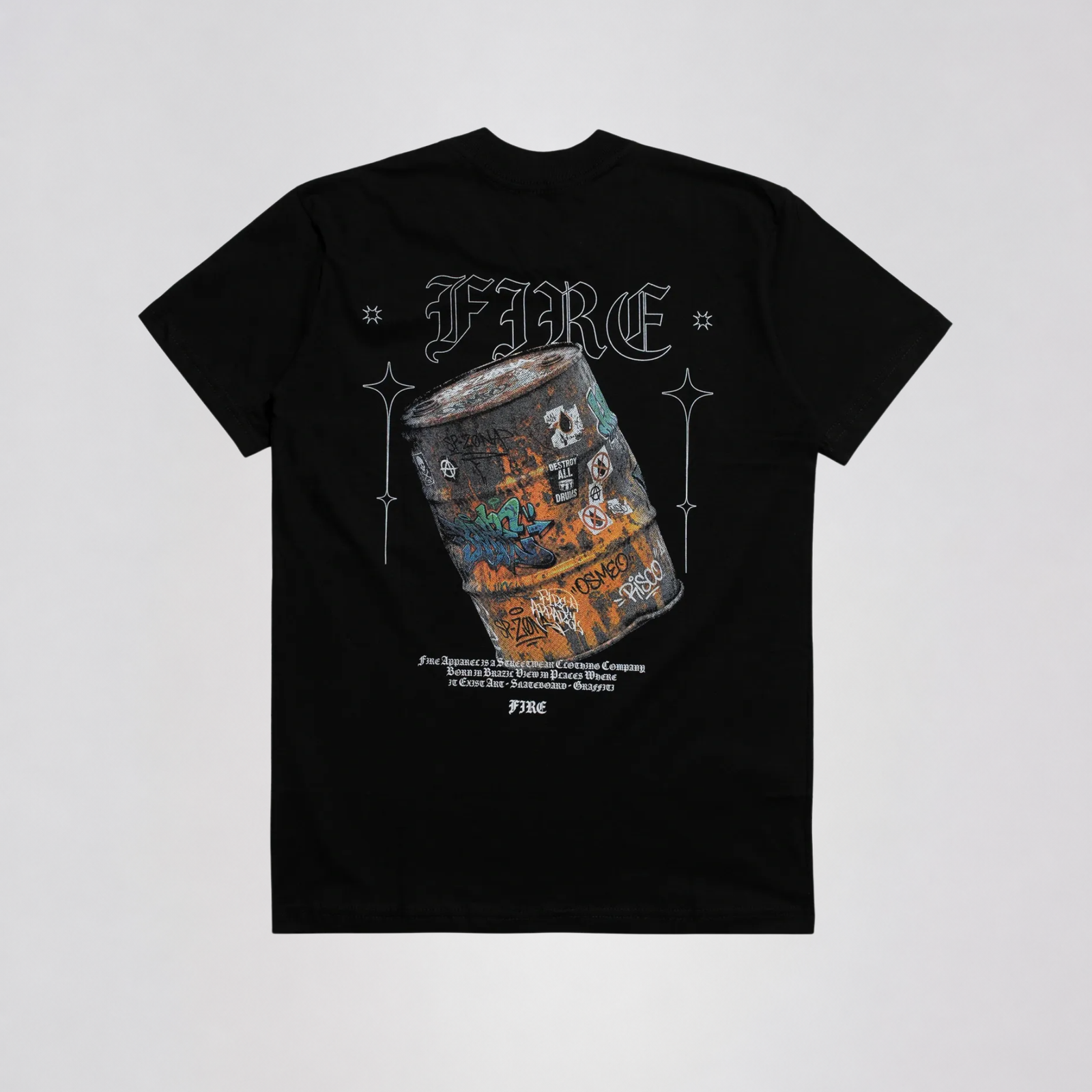 CAMISETA BÁSICA OIL BARREL