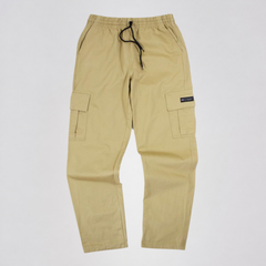 CALÇA SARJA CARGO RETA PREMIUM
