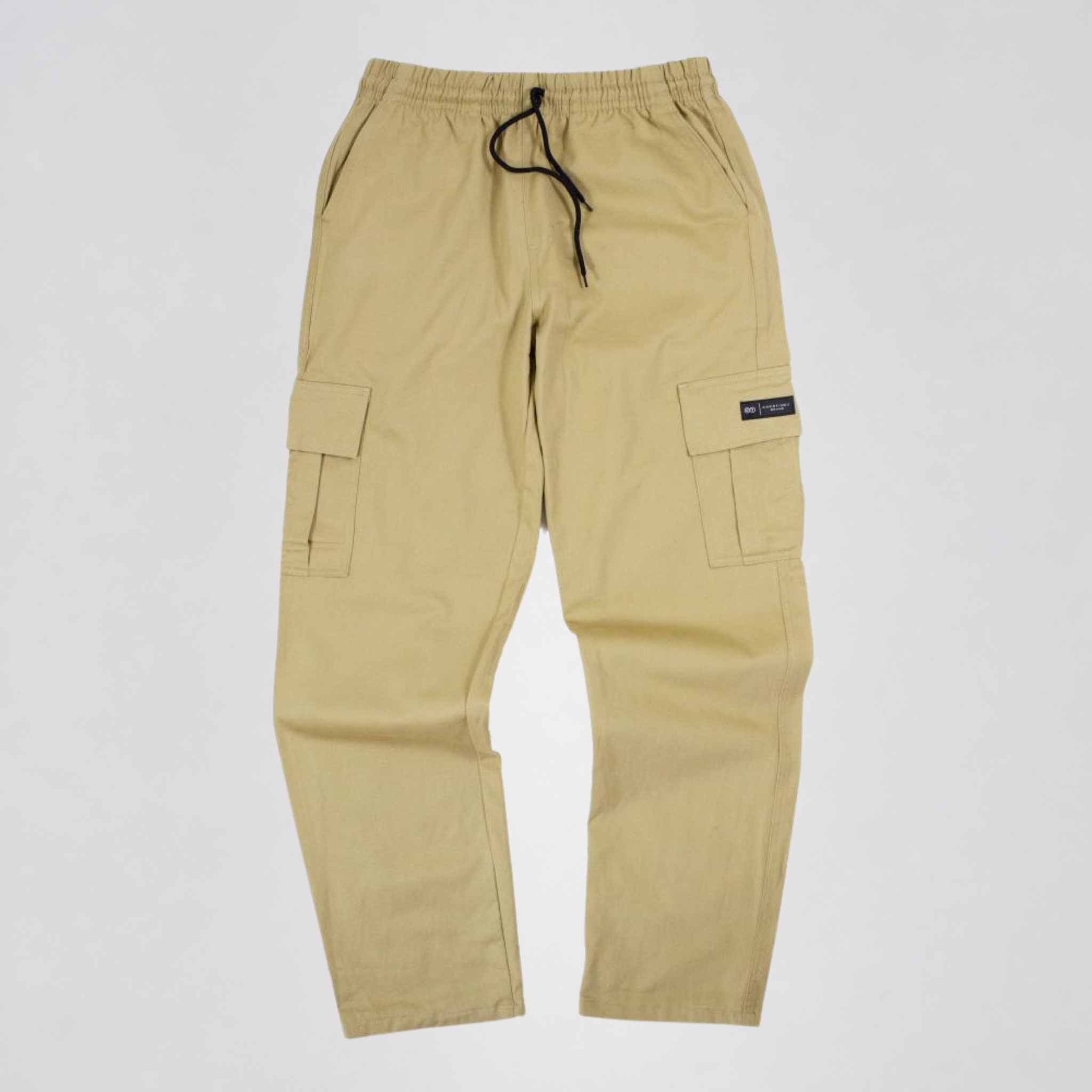 CALÇA SARJA CARGO RETA PREMIUM