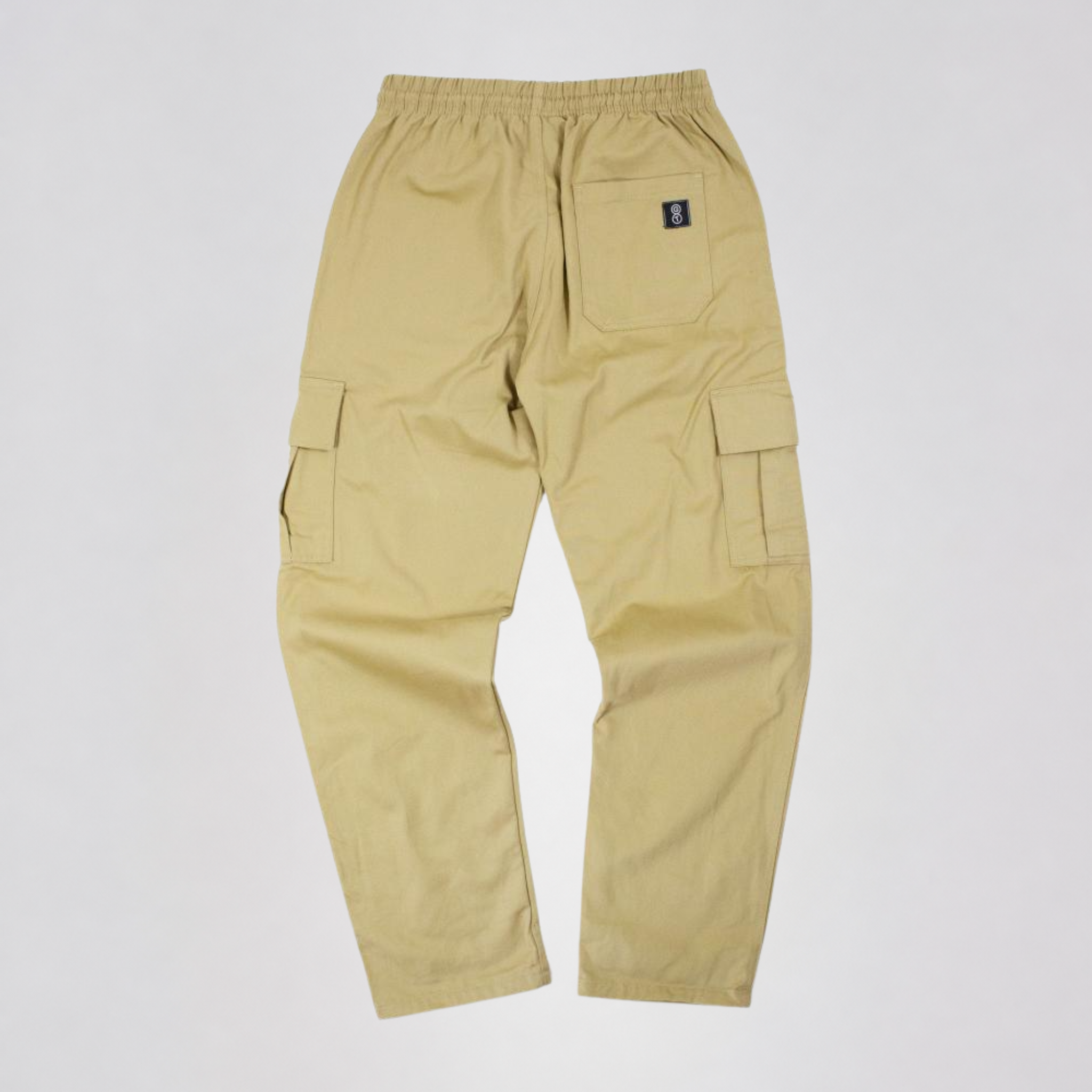 CALÇA SARJA CARGO RETA PREMIUM