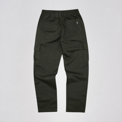 CALÇA SARJA CARGO RETA PREMIUM