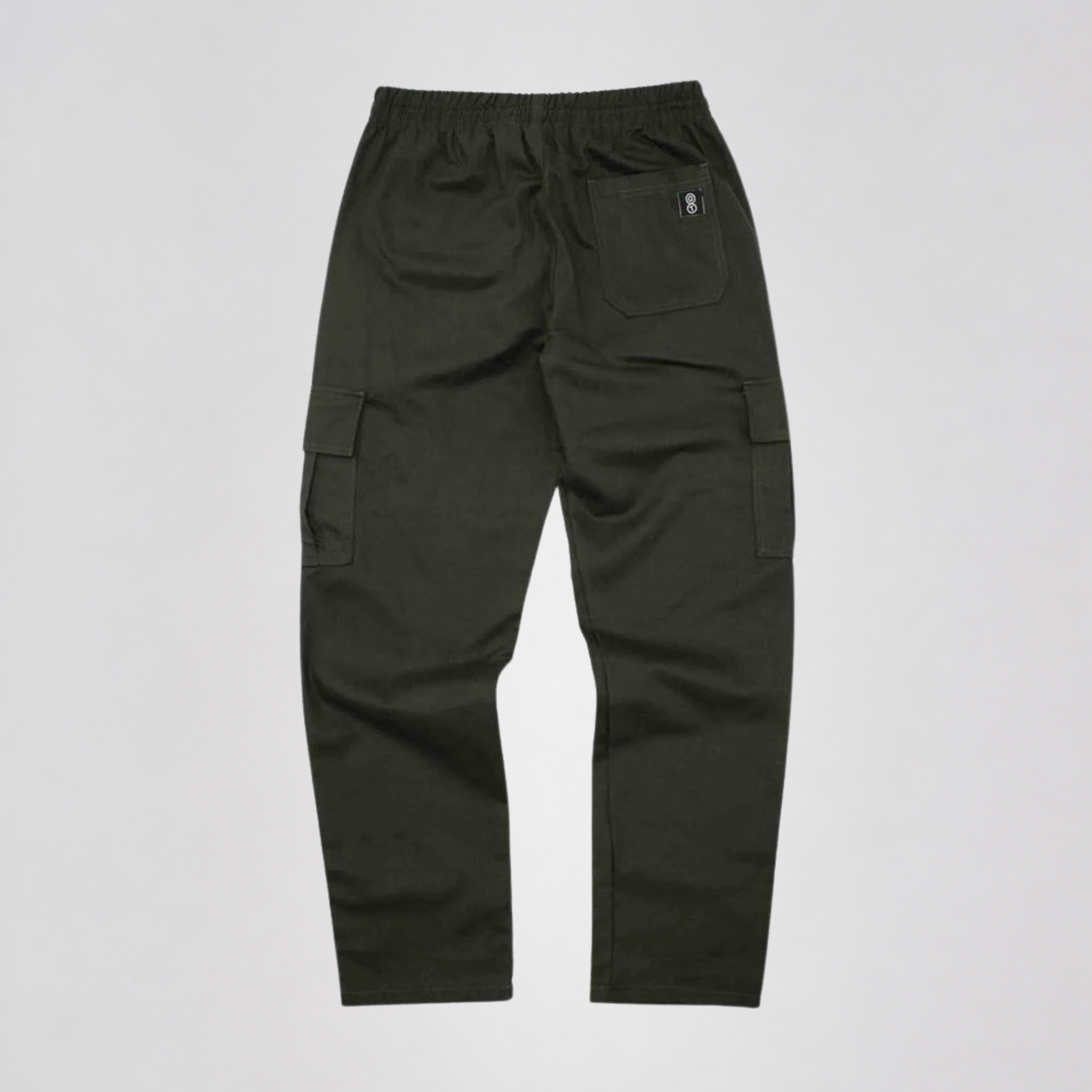 CALÇA SARJA CARGO RETA PREMIUM