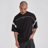 Camiseta Oversized Monte Leste Sleeve High Preta