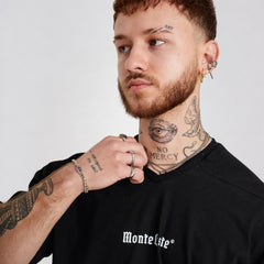 Camiseta Jersey Oversized Monte Leste Classic Preta
