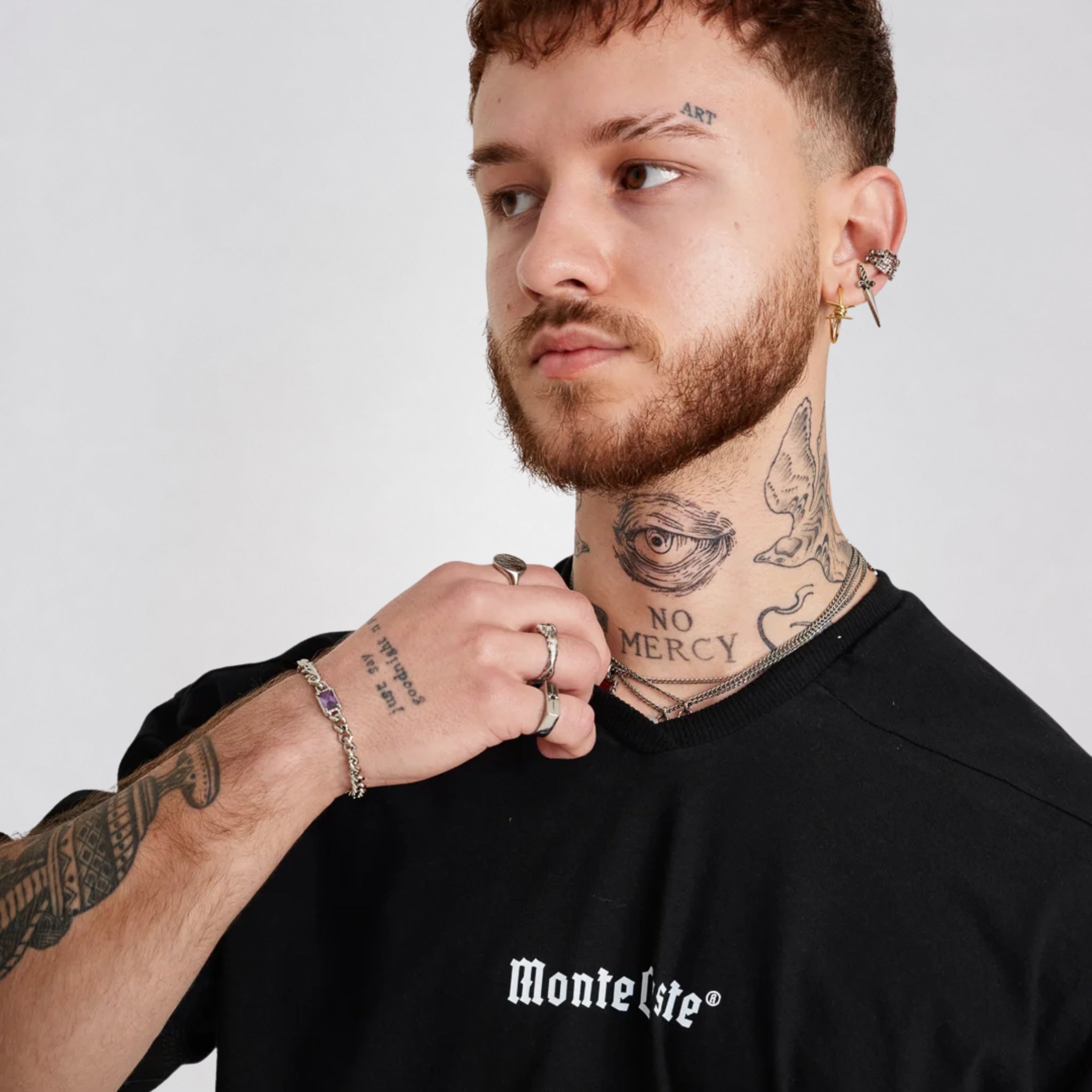 Camiseta Jersey Oversized Monte Leste Classic Preta