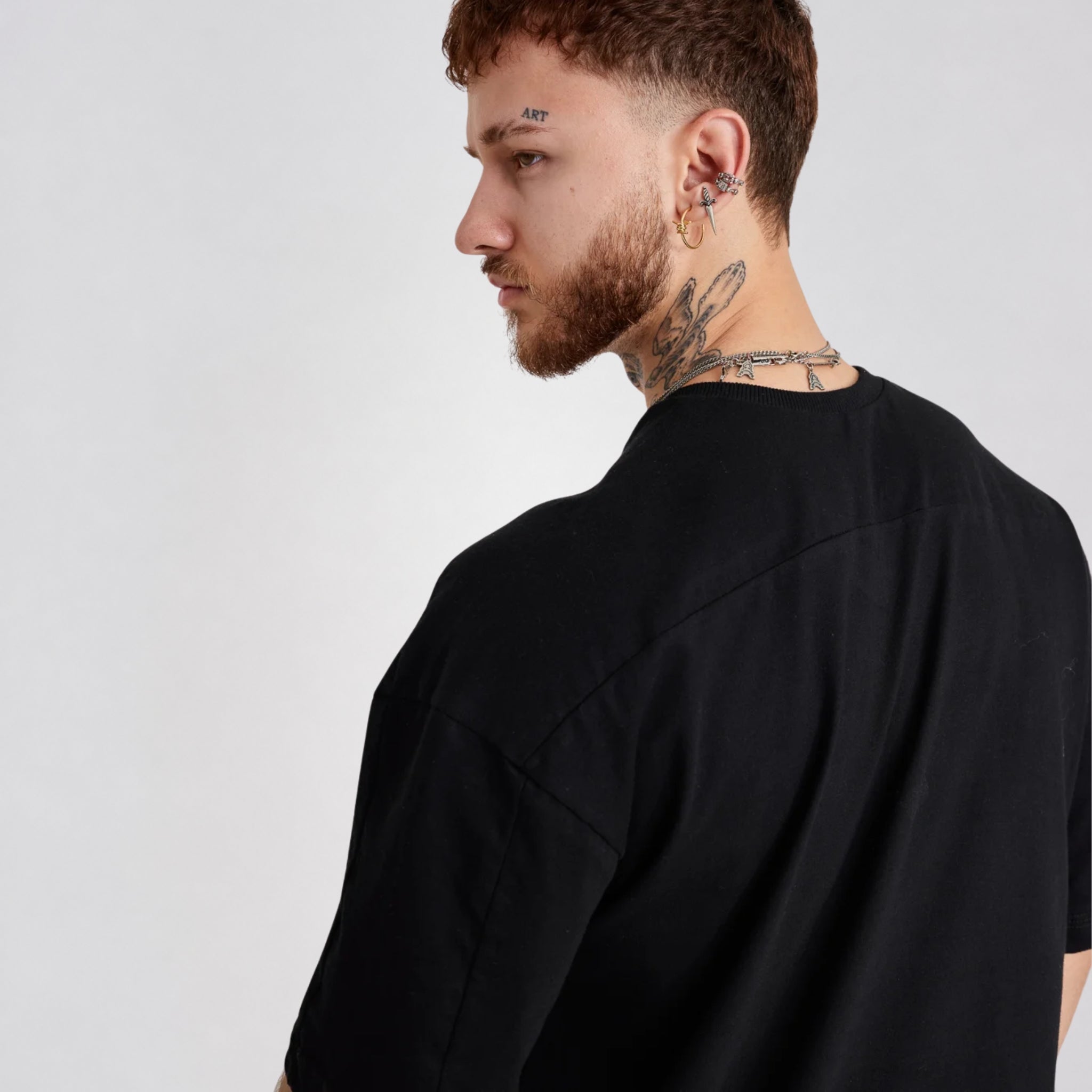 Camiseta Jersey Oversized Monte Leste Classic Preta
