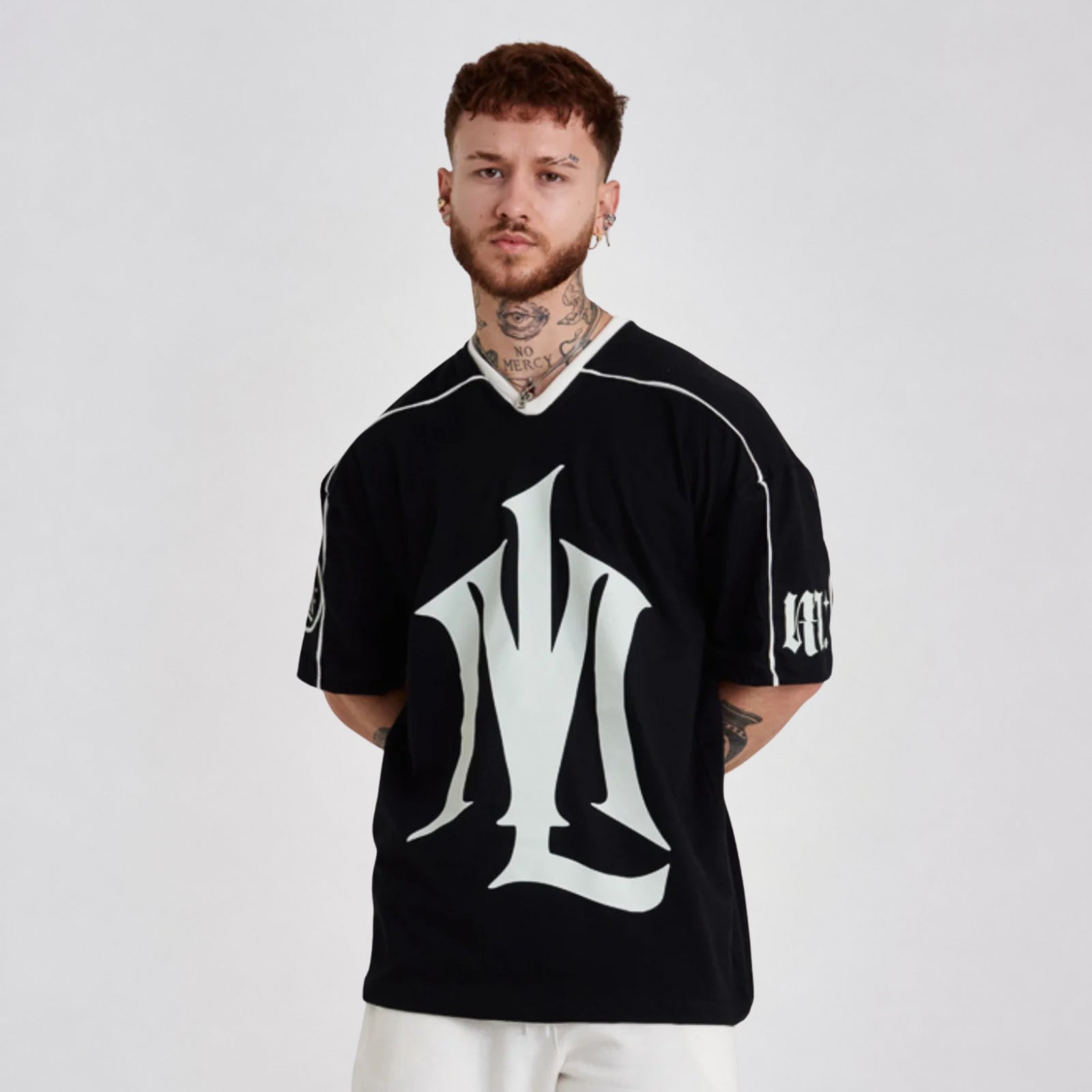 Camiseta Jersey Oversized Monte Leste ML Preta