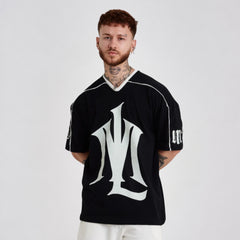 Camiseta Jersey Oversized Monte Leste ML Preta