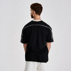 Camiseta Jersey Oversized Monte Leste ML Preta