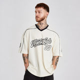 Camiseta Jersey Oversized Monte Leste 33 Off White