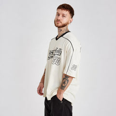 Camiseta Jersey Oversized Monte Leste 33 Off White