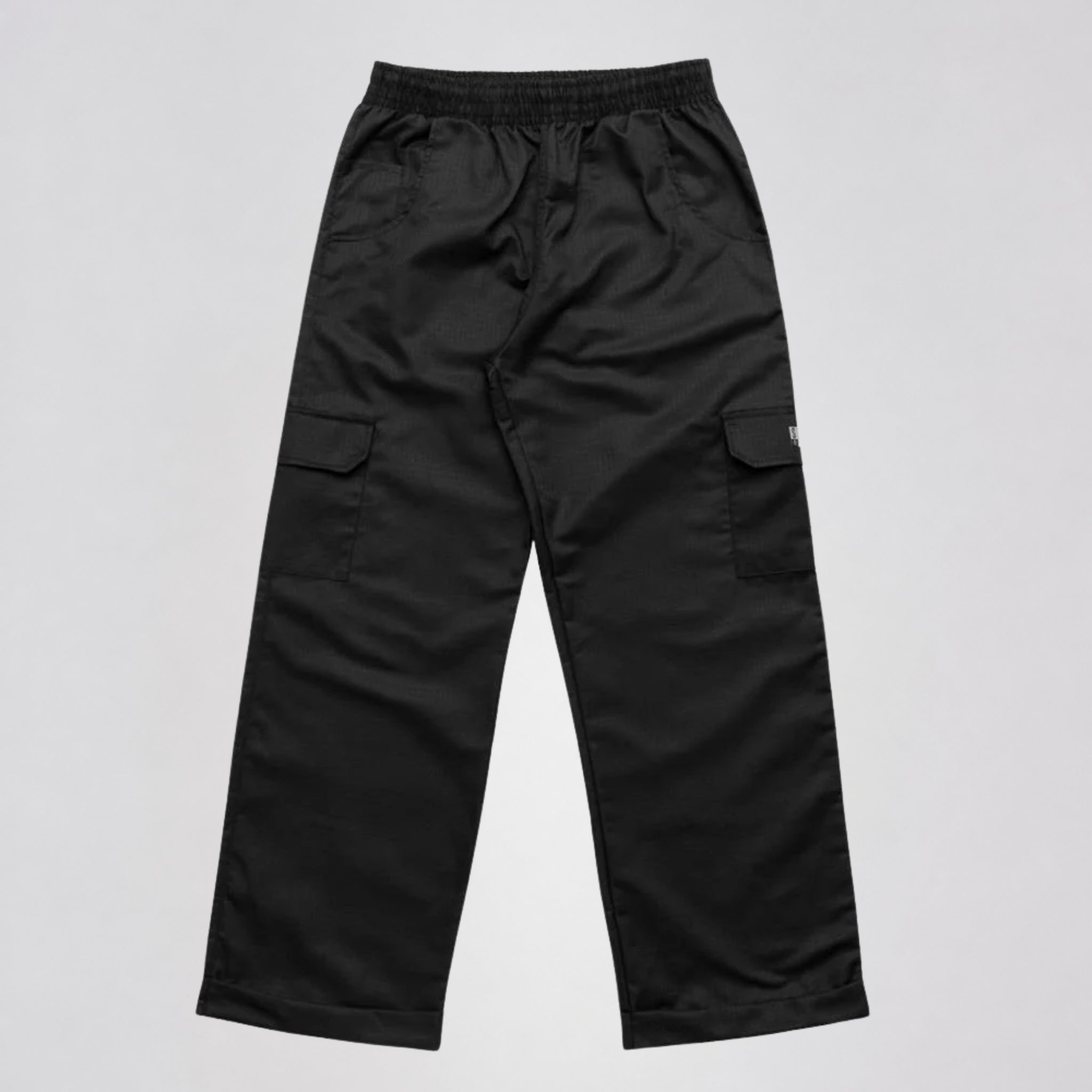 Calça Stranger Rip Stop Cargo Reta Preta