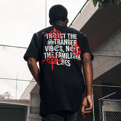 Camiseta Stranger Red Dot Preto