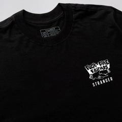 Camiseta Stranger Fuck Fake Friends Preto