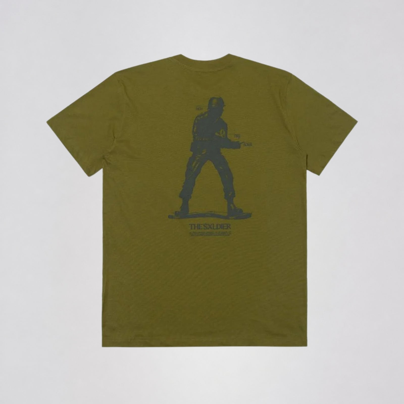 Camiseta Stranger The Sxldier Verde Oliva