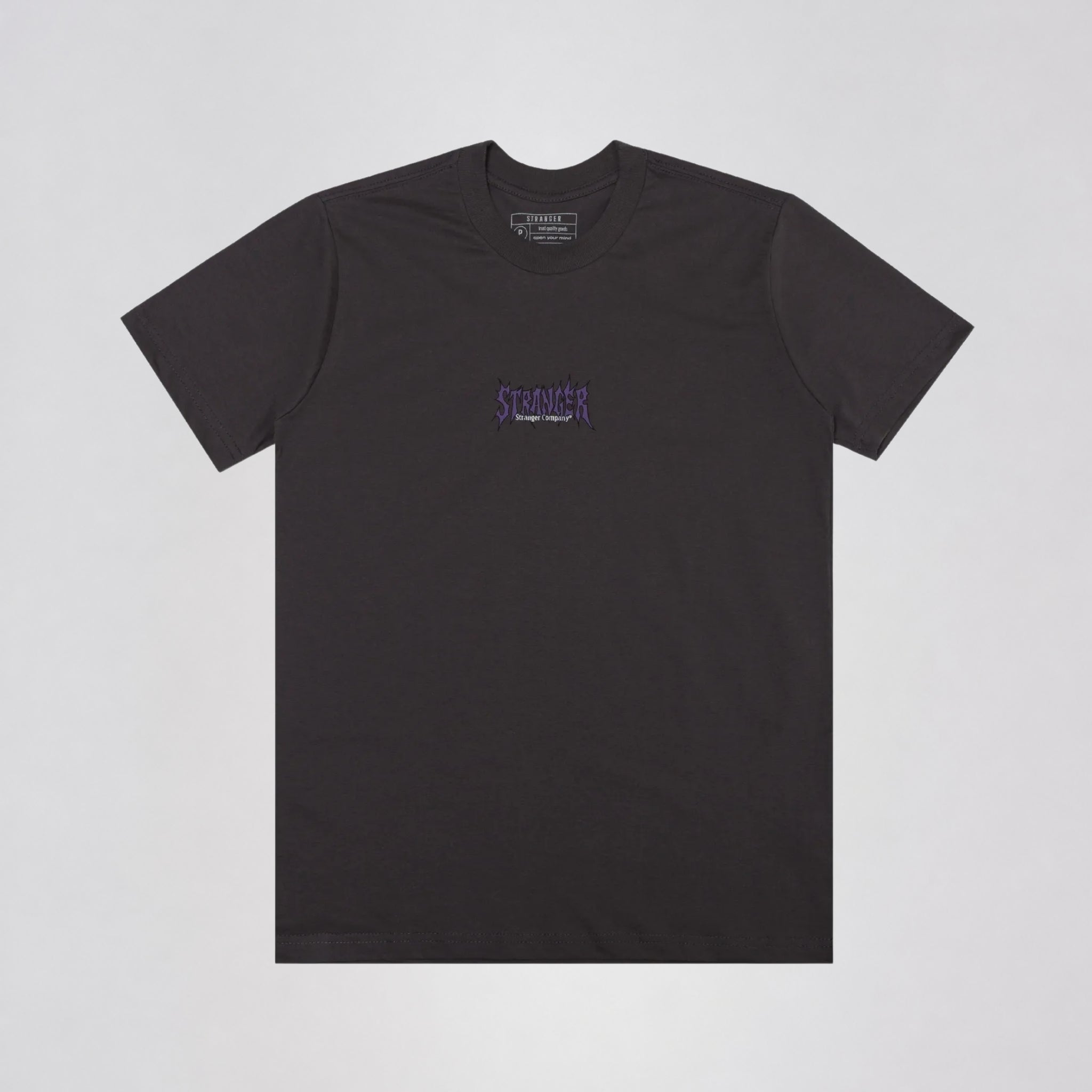 Camiseta Stranger Vertical Spikes Chumbo