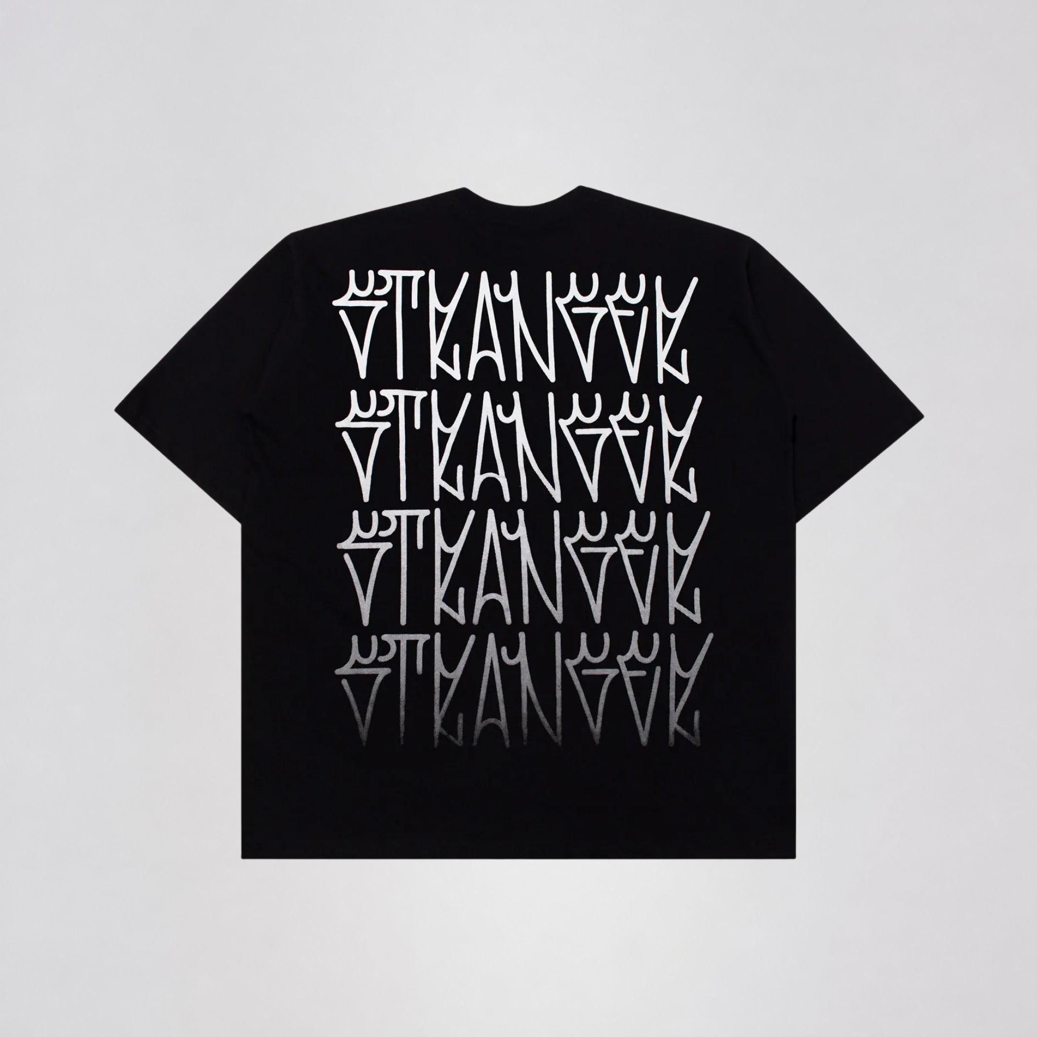 Camiseta Stranger Oversized Pixo 2025 Preta