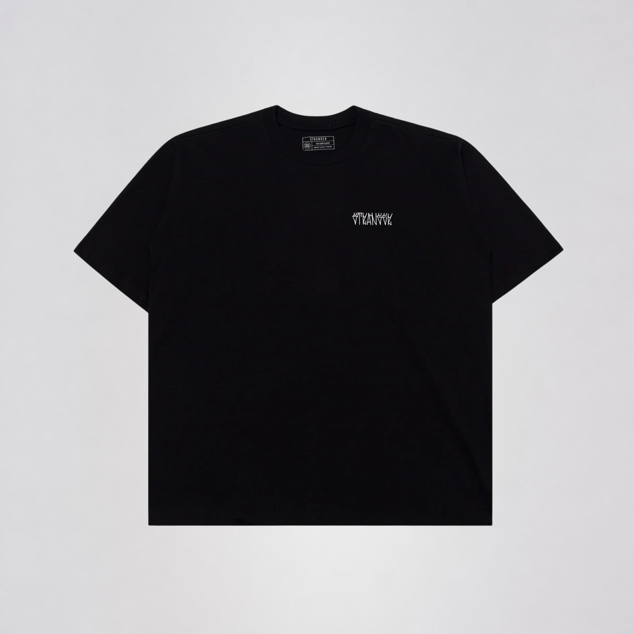 Camiseta Stranger Oversized Pixo 2025 Preta