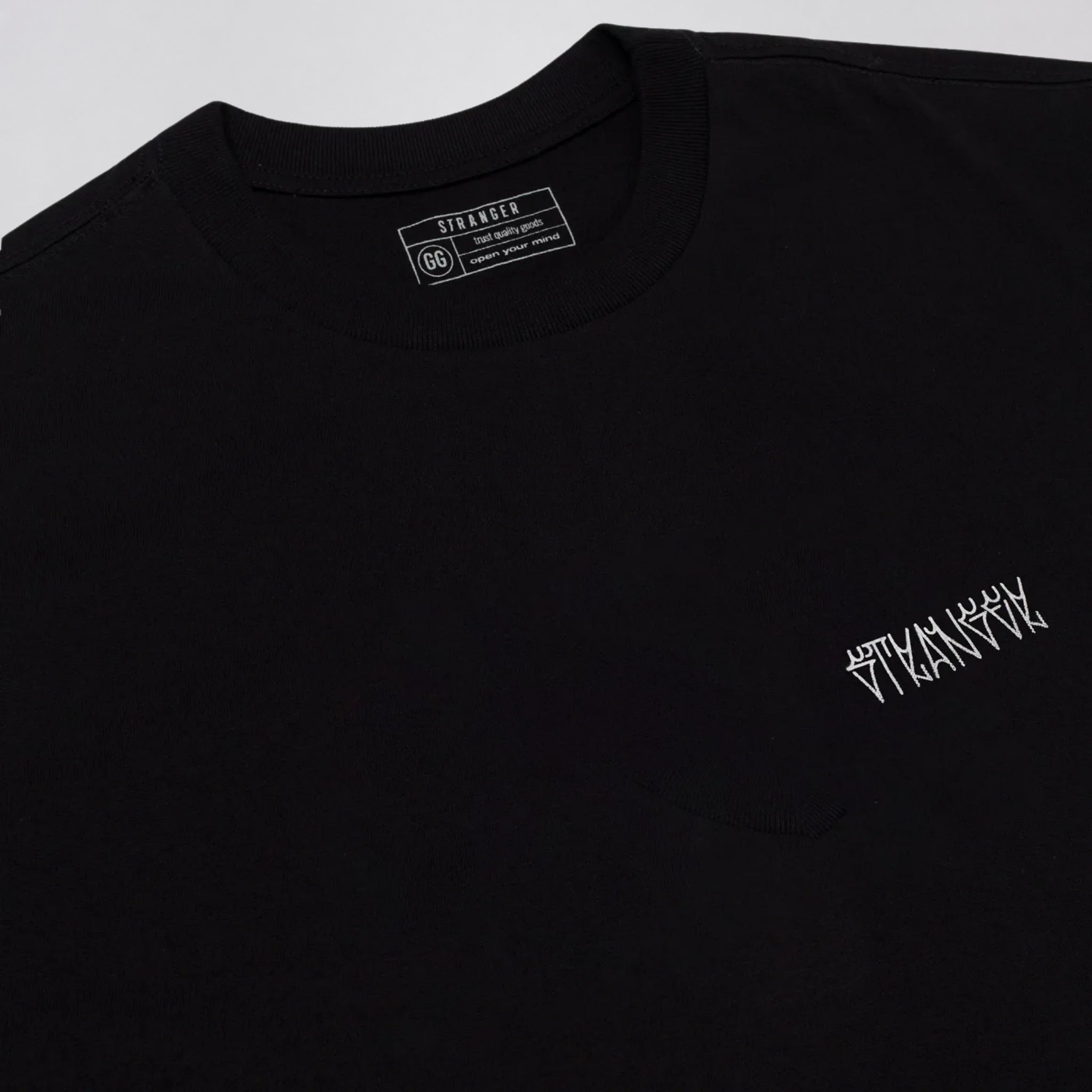 Camiseta Stranger Oversized Pixo 2025 Preta