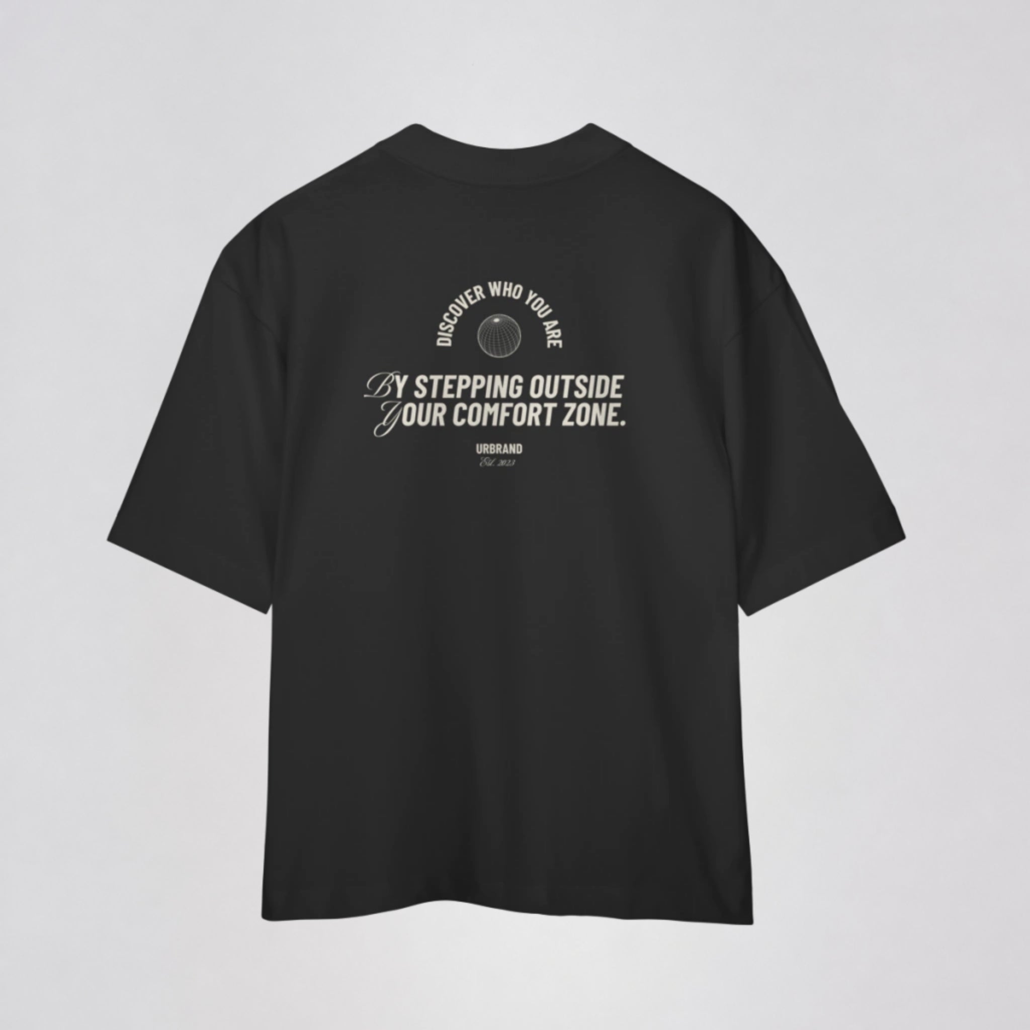 Camiseta Oversized Premium DISCOVER WHO YOU ARE da URBRAND