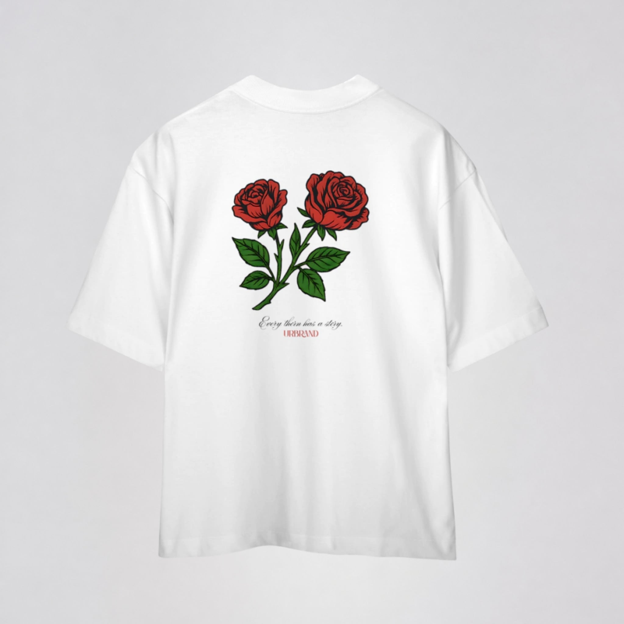 Camiseta Oversized Premium EVERY THORN HAS A STORY da URBRAND