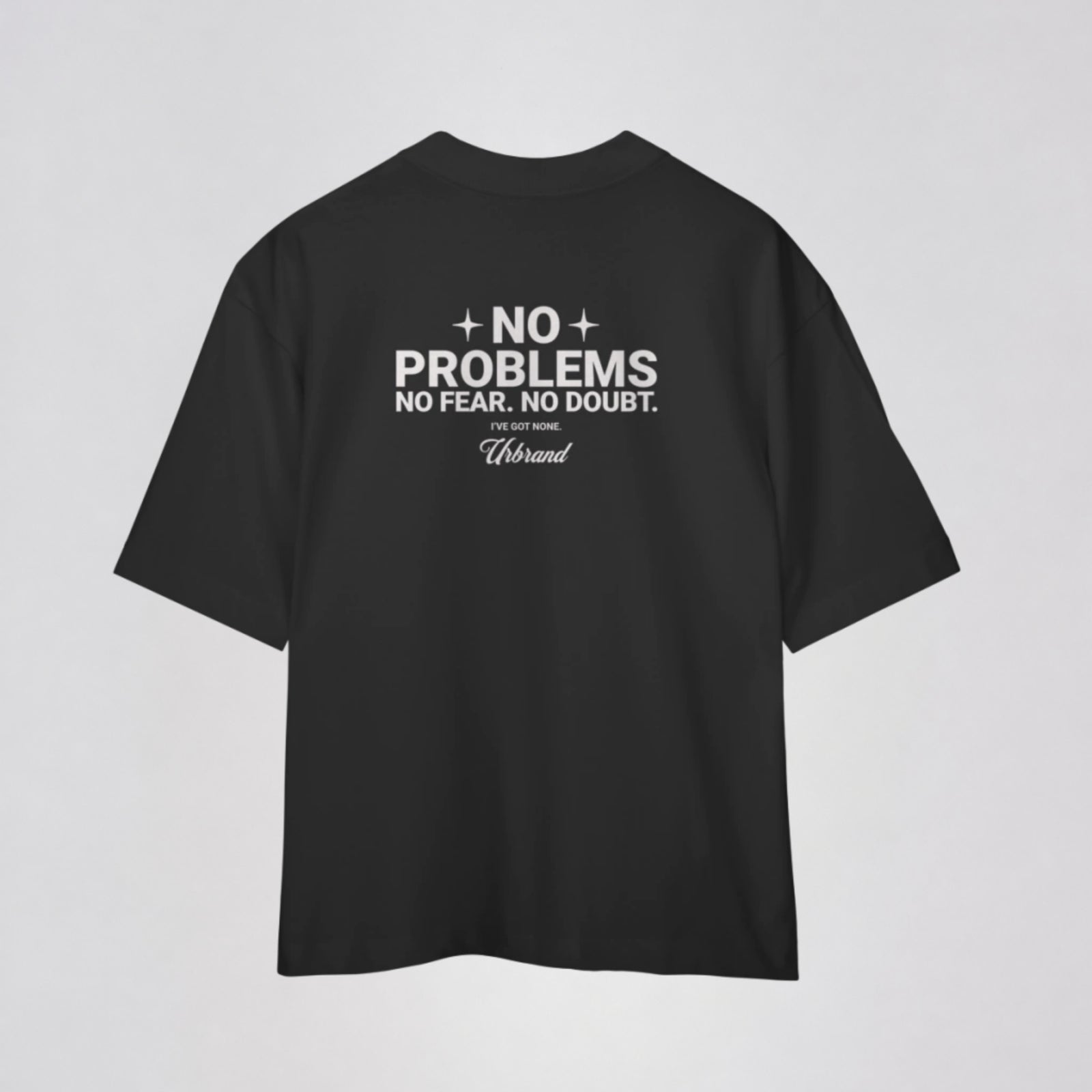 Camiseta Oversized Premium NO PROBLEMS da URBRAND