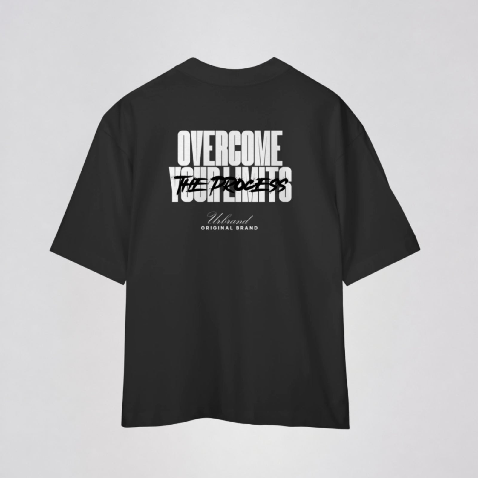 Camiseta Oversized Premium OVERCOME THE PROCESS da URBRAND