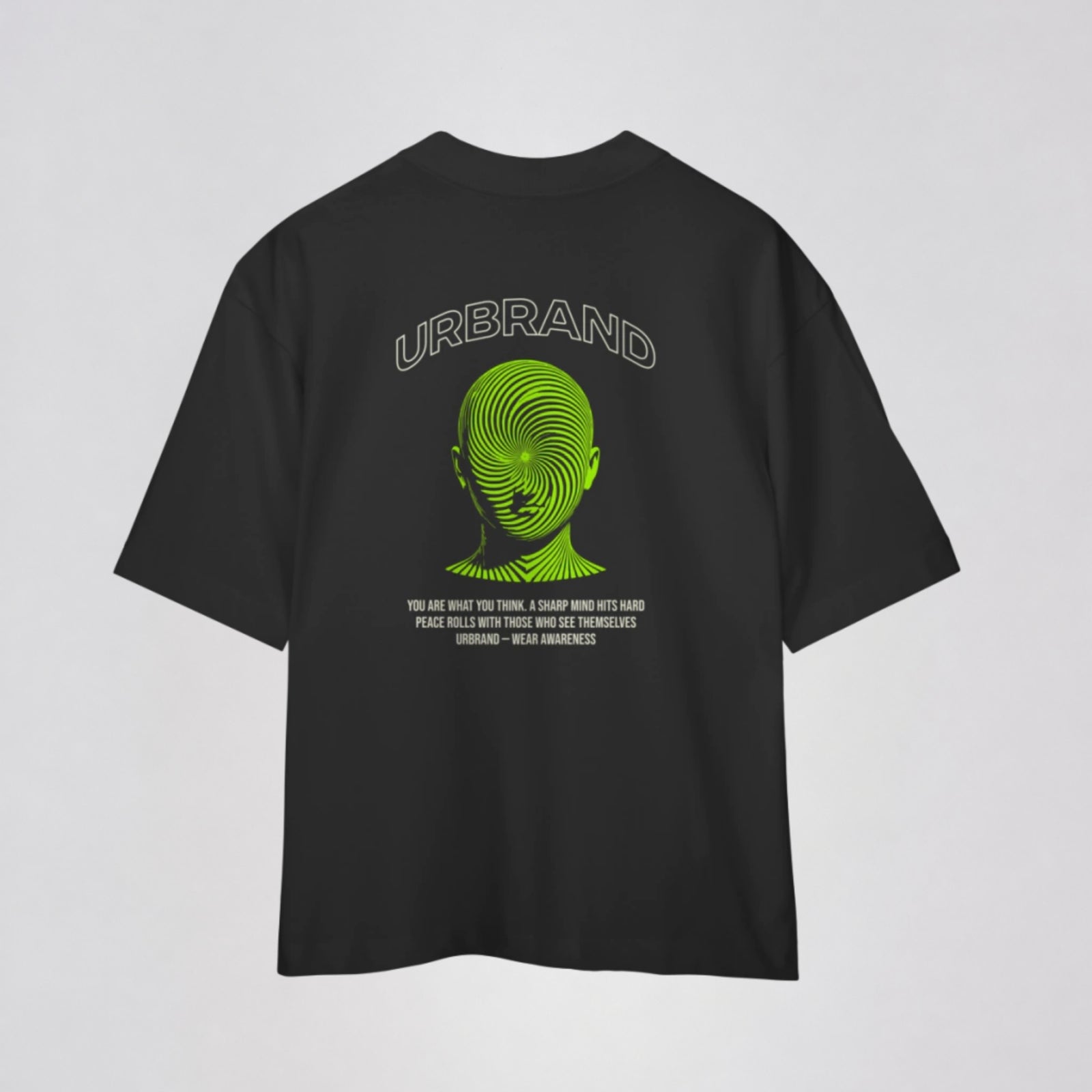 Camiseta Oversized Premium WEAR AWARENESS da URBRAND