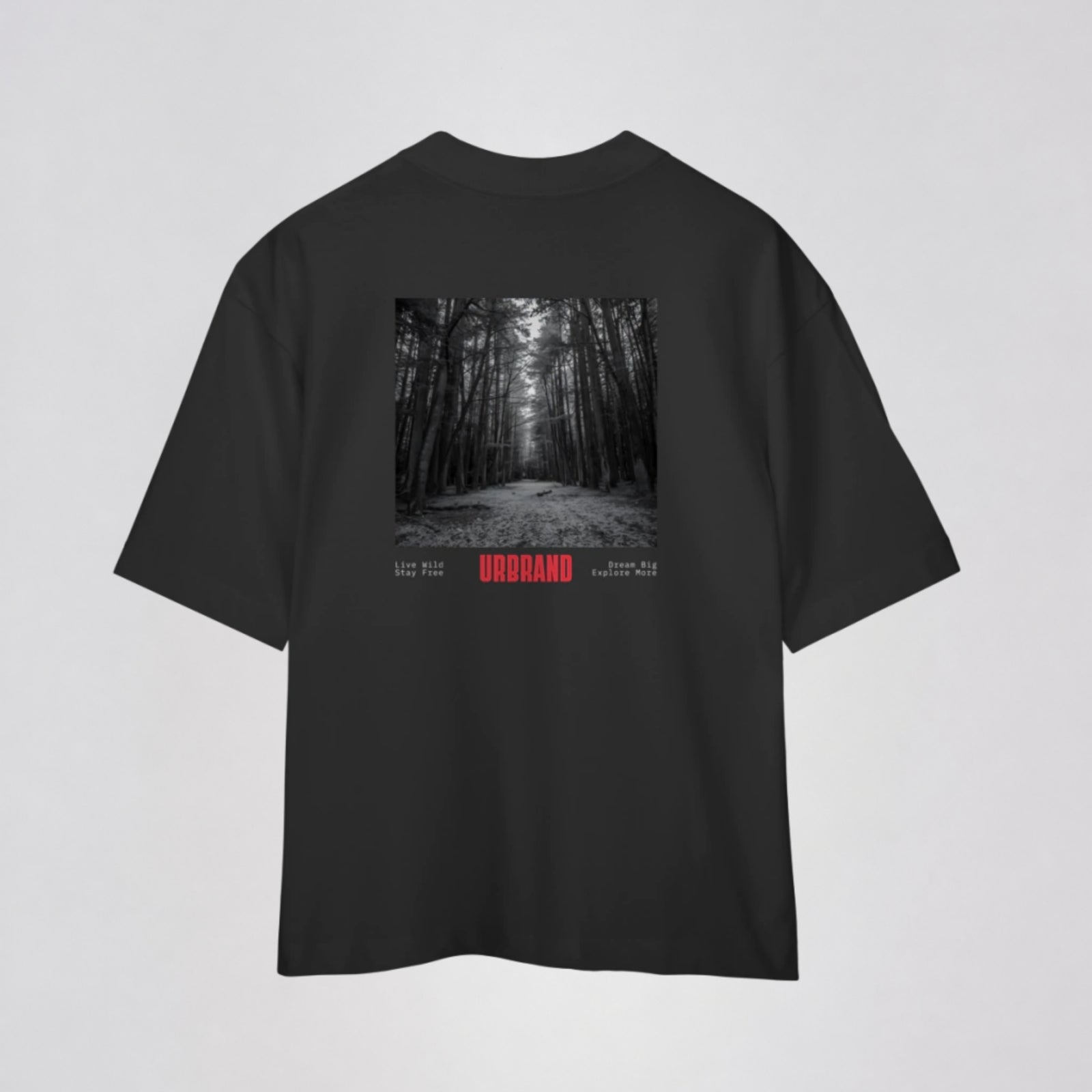 Camiseta Oversized Premium WILD PATH da URBRAND