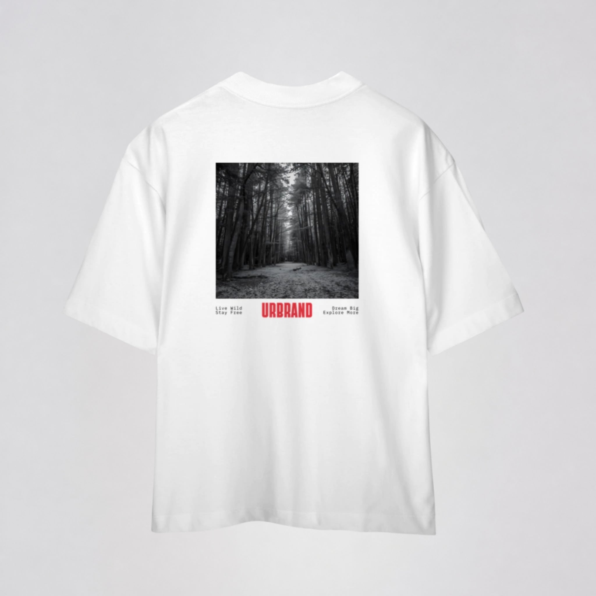 Camiseta Oversized Premium WILD PATH da URBRAND