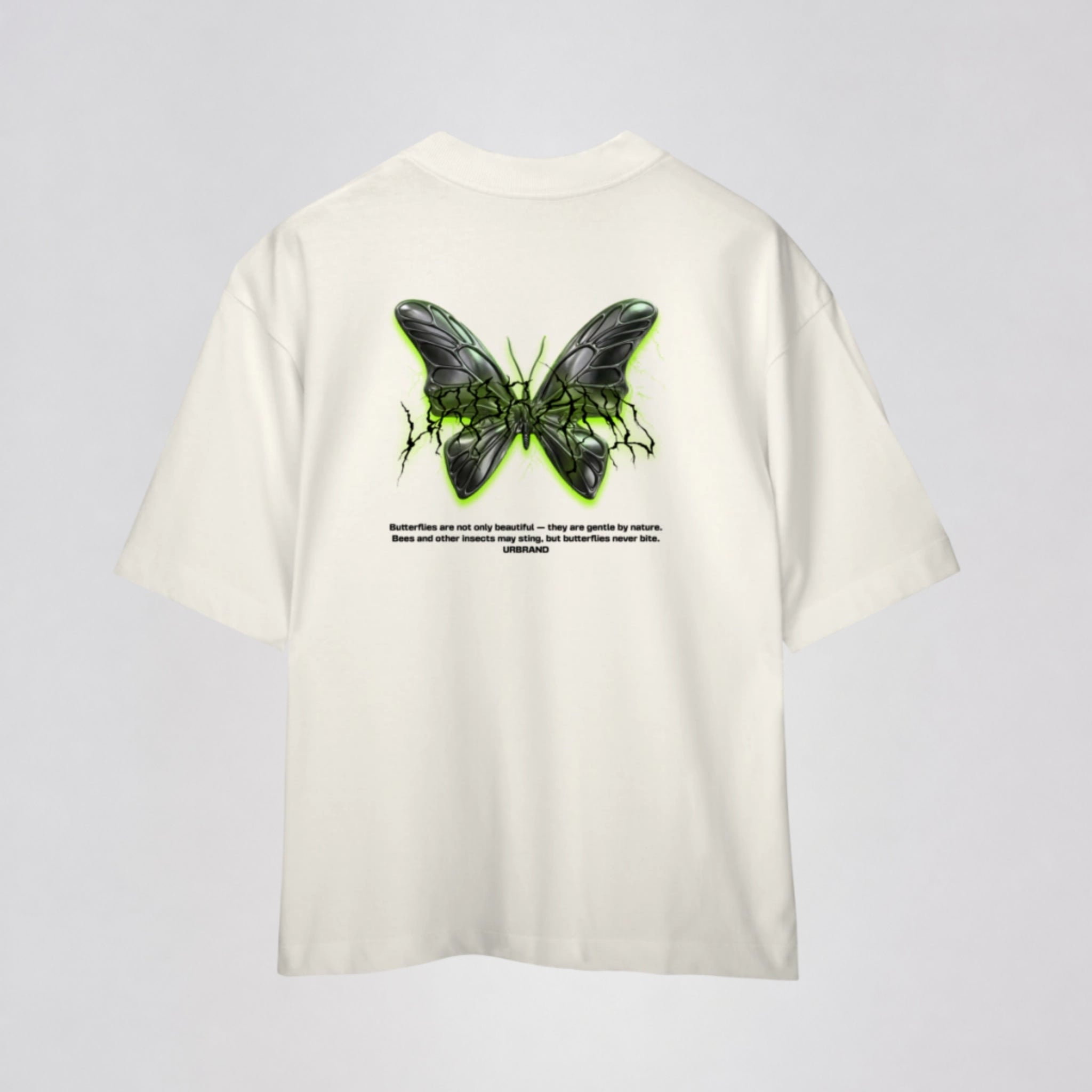 Camiseta Oversized Premium BUTTERFLY da URBRAND