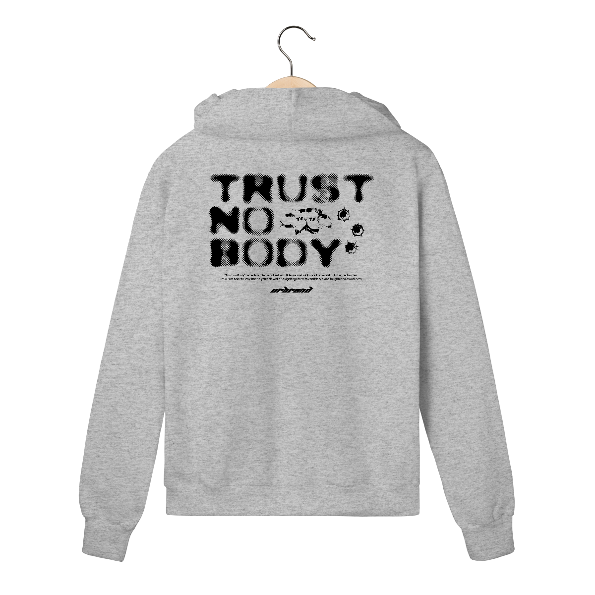 MOLETOM ZIPPER PREMIUM TRUST NOBODY