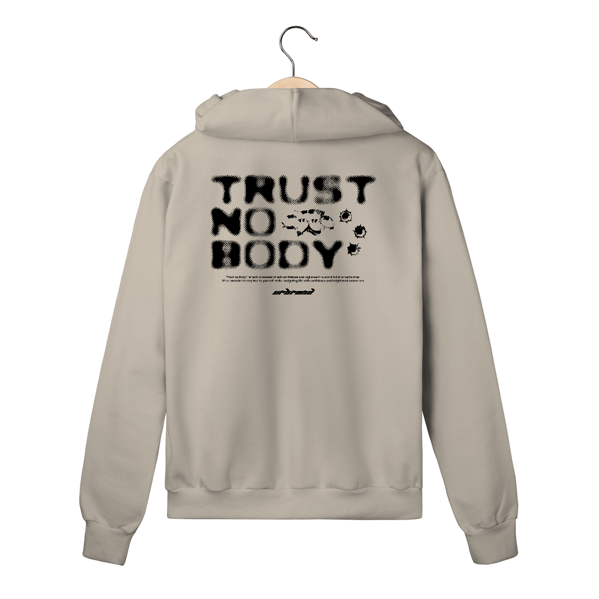 MOLETOM ZIPPER PREMIUM TRUST NOBODY