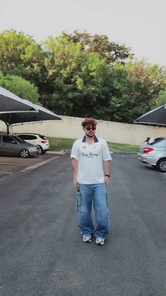 CAMISETA POLO OVERSIZED MOVING