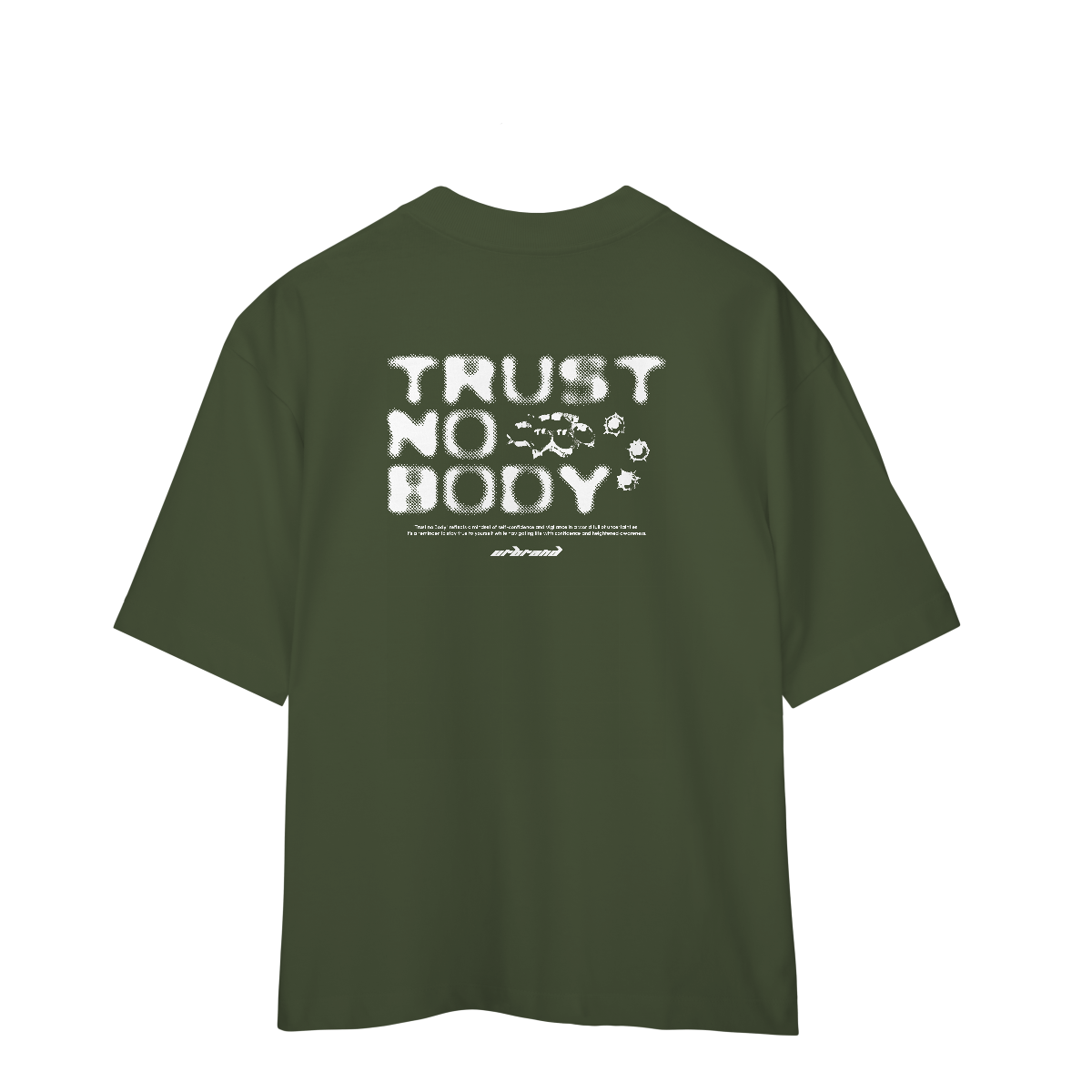 CAMISETA OVERSIZED PREMIUM TRUST NOBODY