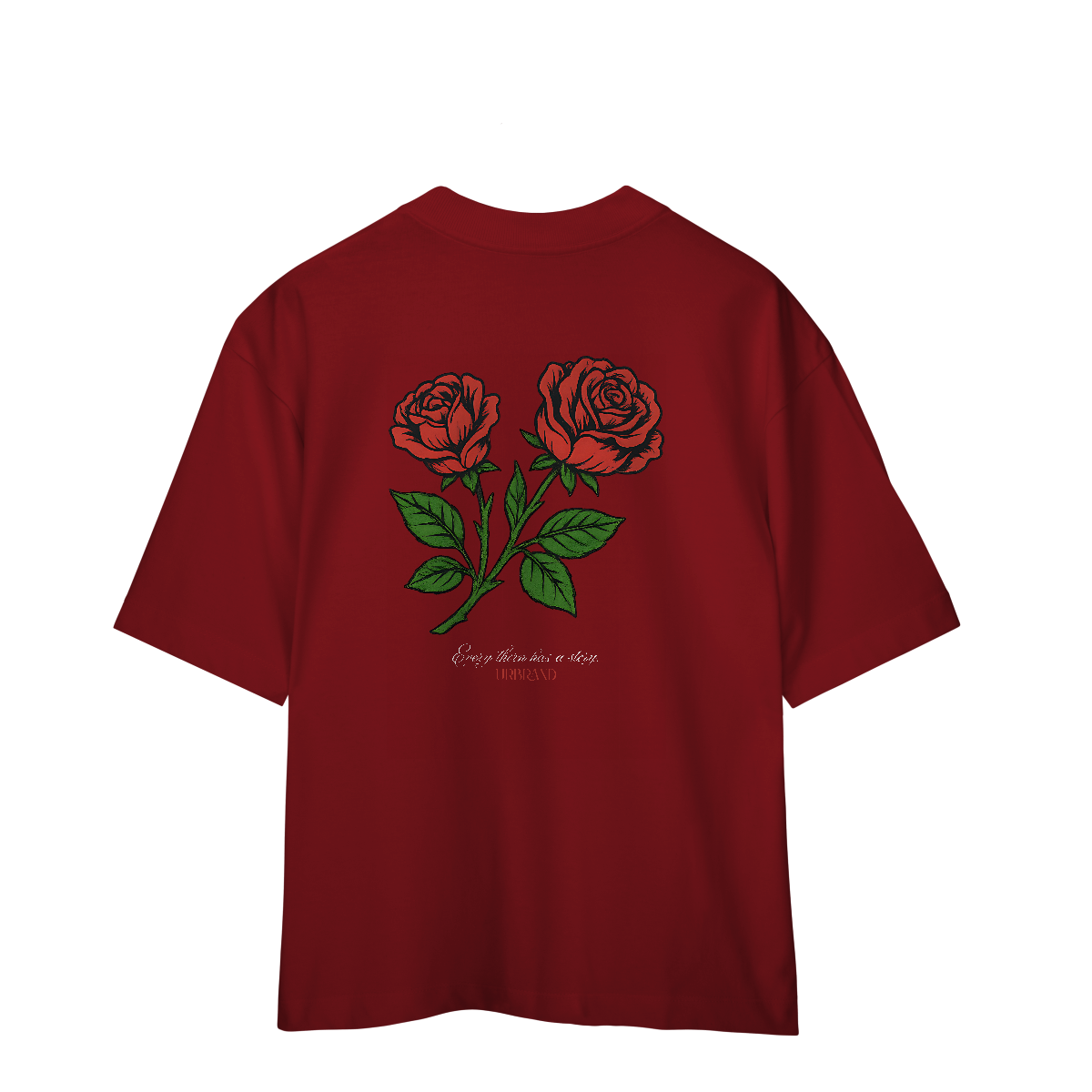 CAMISETA OVERSIZED PREMIUM EVERY THORN HAS A STORY